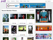 Tablet Screenshot of cosplay.com